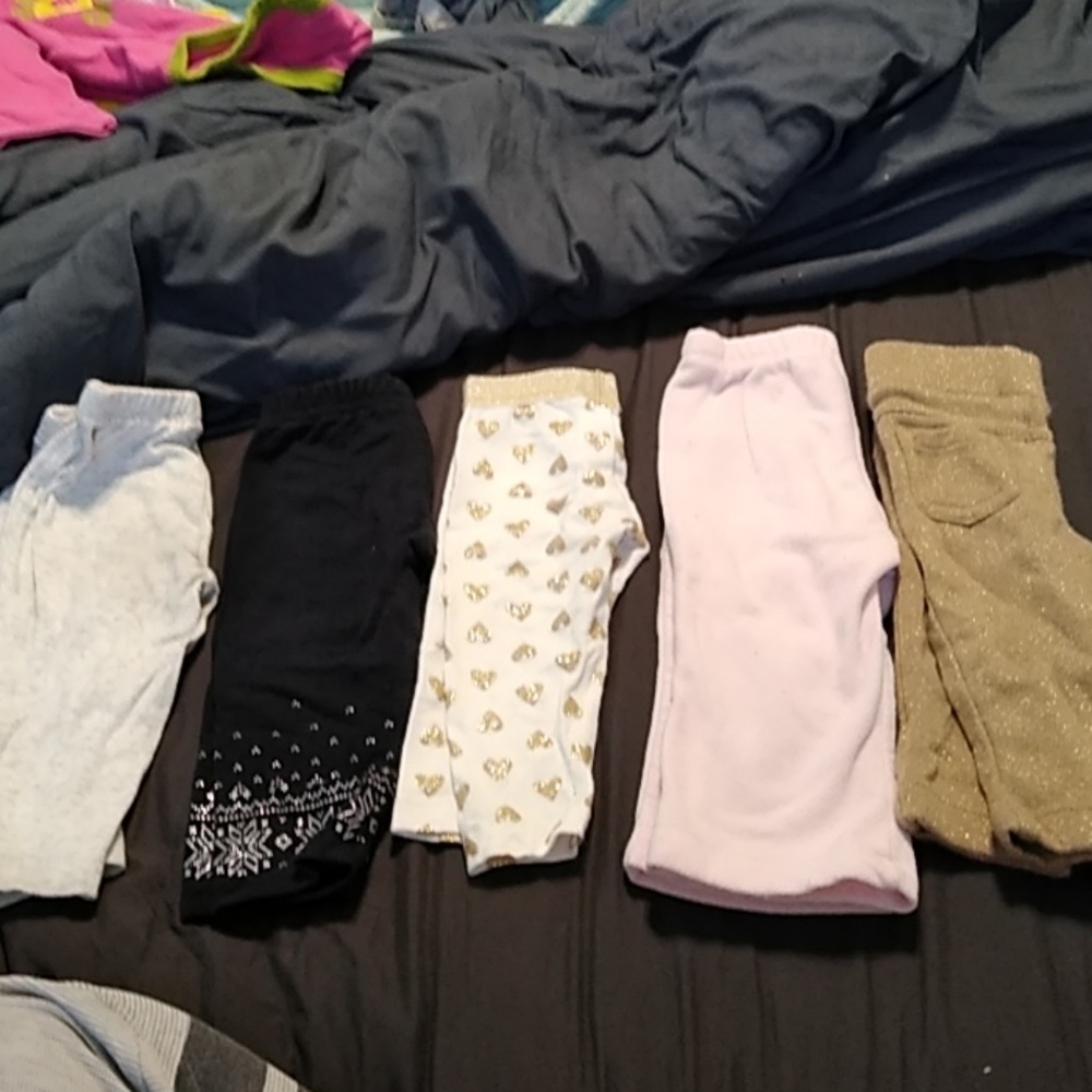 Lot of Carter's leggings and sweat